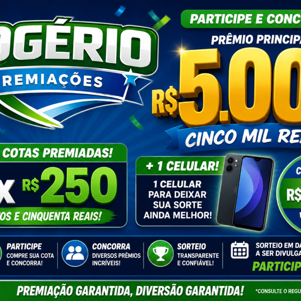 R$ 5.000,00 NO PIX